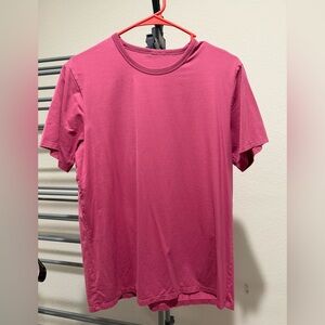 Lululemon pink athletic workout shirt
